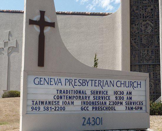 Shooting At Geneva Presbyterian Church In Laguna Woods